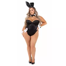 Adult Playboy Bunny Plus Size Costume at Spirit Halloween