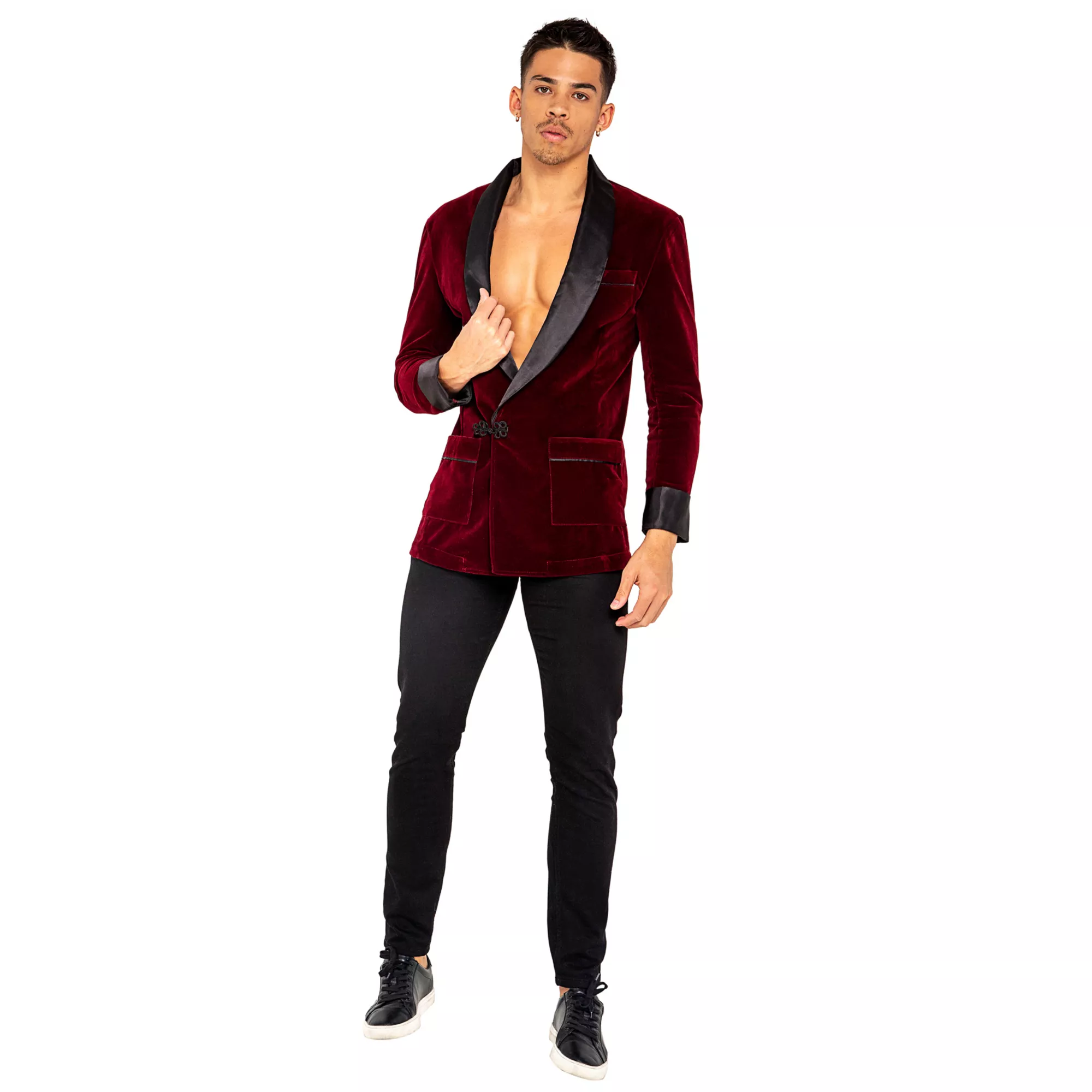 Adult Smoke Lounge Jacket - Playboy at Spirit Halloween