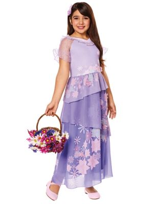  Isabella Dress for Girls Encanto Costume Purple