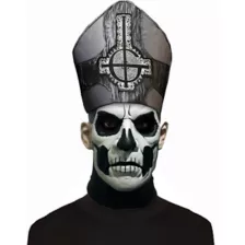 Ghost Papa Deluxe Full Mask and Hat at Spencer's