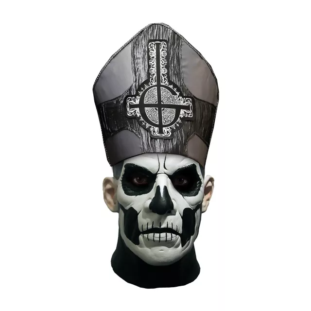 Ghost Papa Deluxe Full Mask and Hat at Spencer's