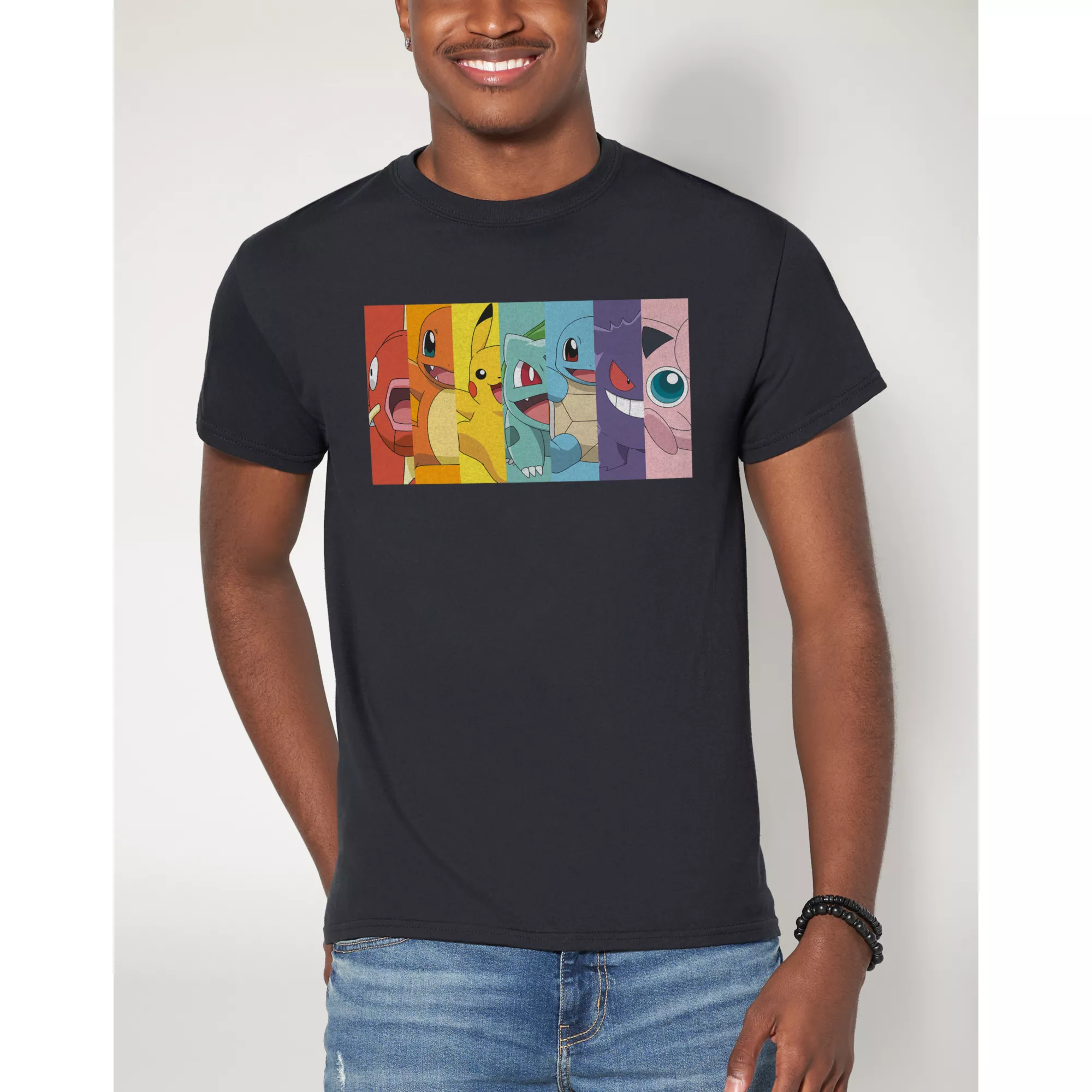 Rainbow Characters T Shirt - Pokémon at Spencer's