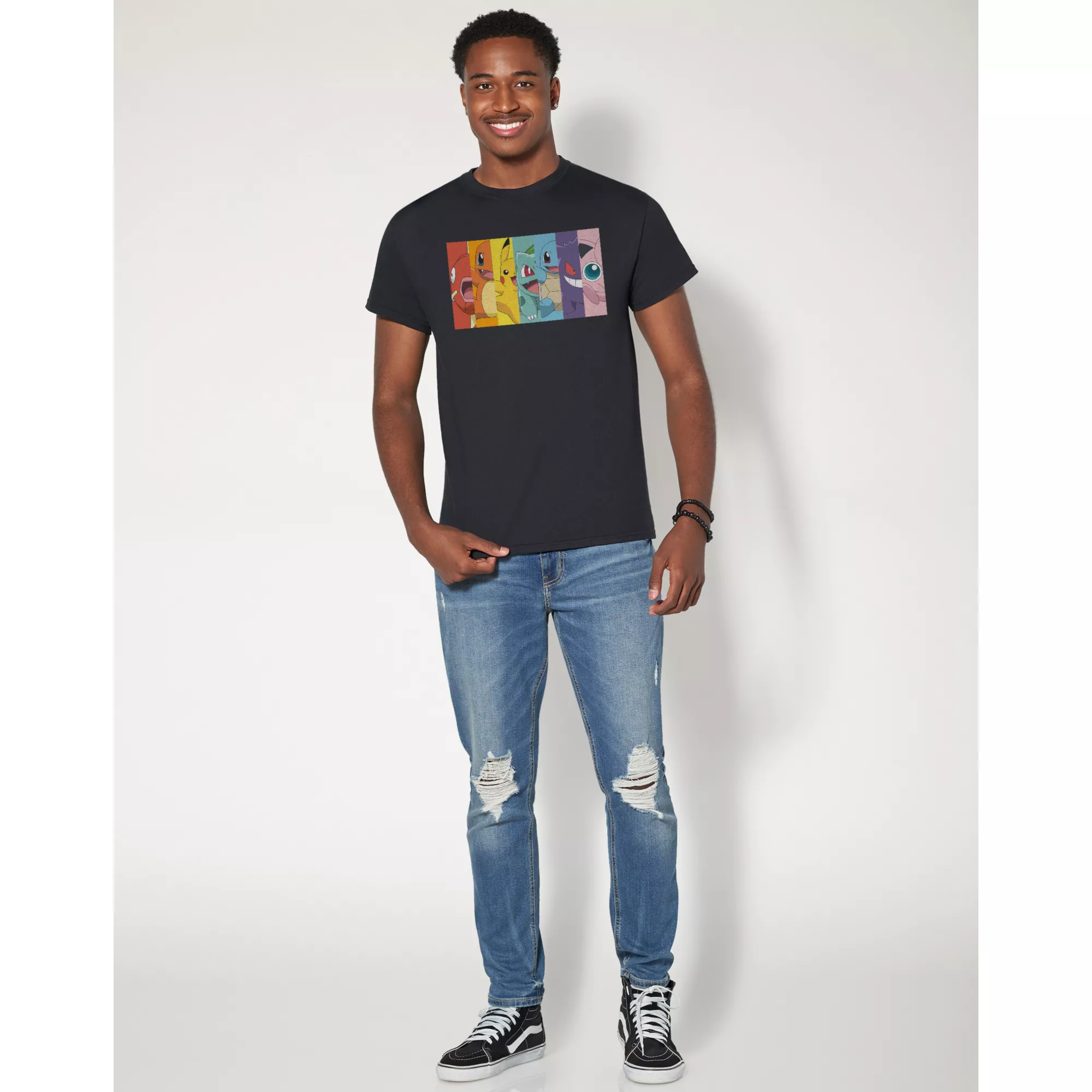 Rainbow Characters T Shirt - Pokémon at Spencer's