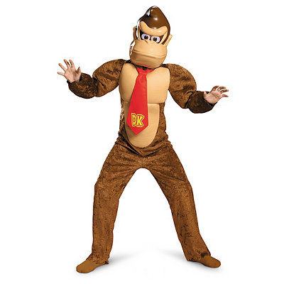 Kids Bowser One Piece Costume Deluxe - Mario Bros 