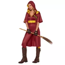 Adult Gryffindor Quidditch Costume - Harry Potter at Spirit Halloween