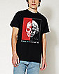 Half Tate Half Skull T Shirt - American Horror Story