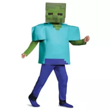 Kids Deluxe Zombie Costume - Minecraft at Spencer's