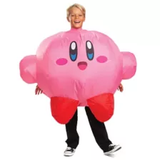 Kids Inflatable Kirby Costume at Spencer's