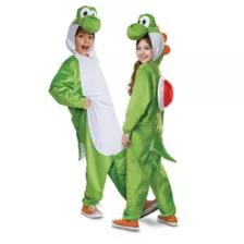 Kids Yoshi Jumpsuit Costume - Super Mario Bros. at Spirit Halloween