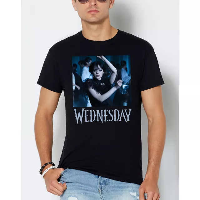 Rave 'N Dance Dance T Shirt - Wednesday at Spirit Halloween