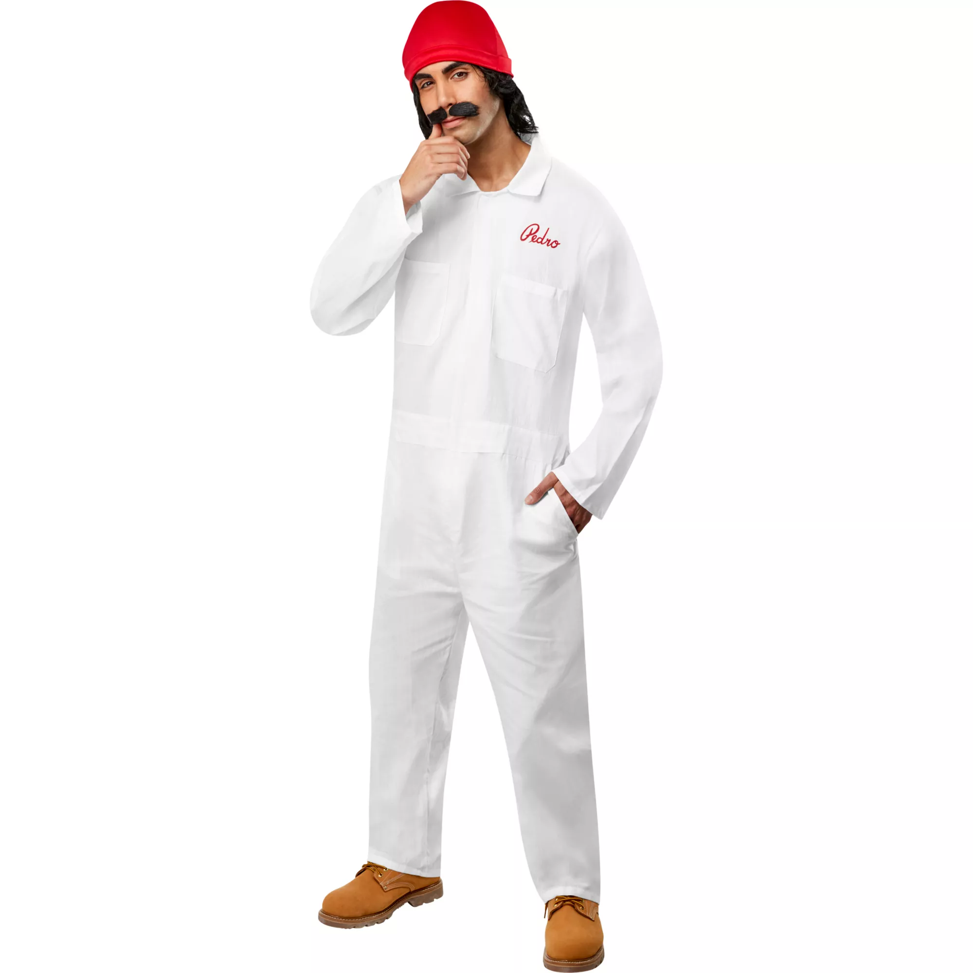 Adult Pedro Movers Jumpsuit Costume - Cheech and Chong at Spirit Halloween