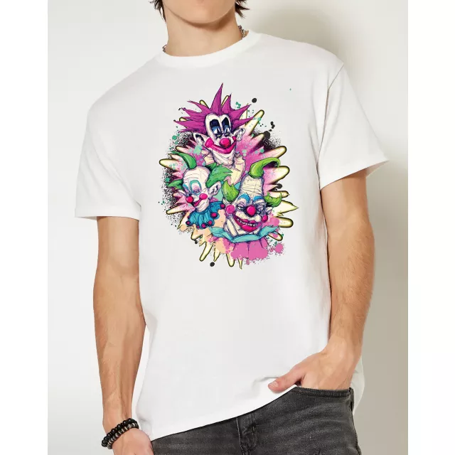 Killer Klowns Graffiti Art T Shirt at Spencer's