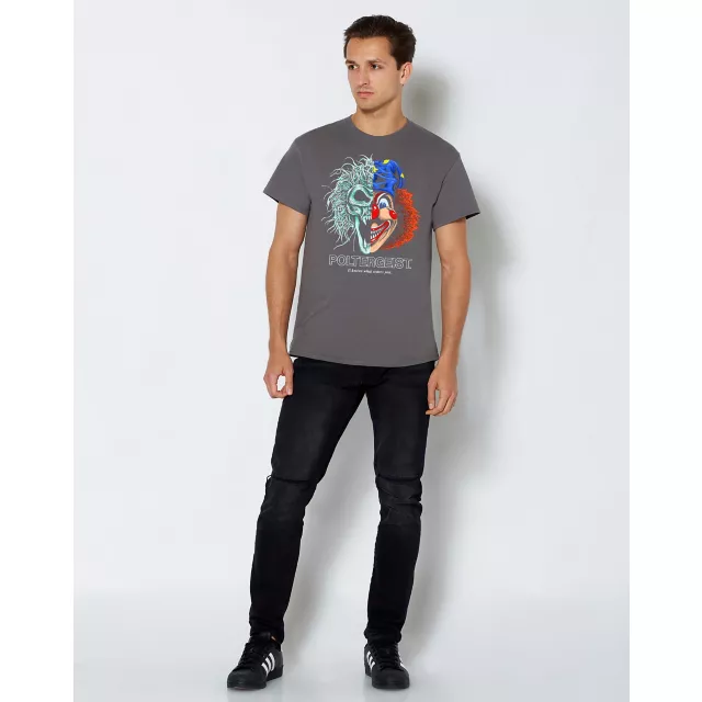 It Knows Split Clown T Shirt - Poltergeist at Spencer's