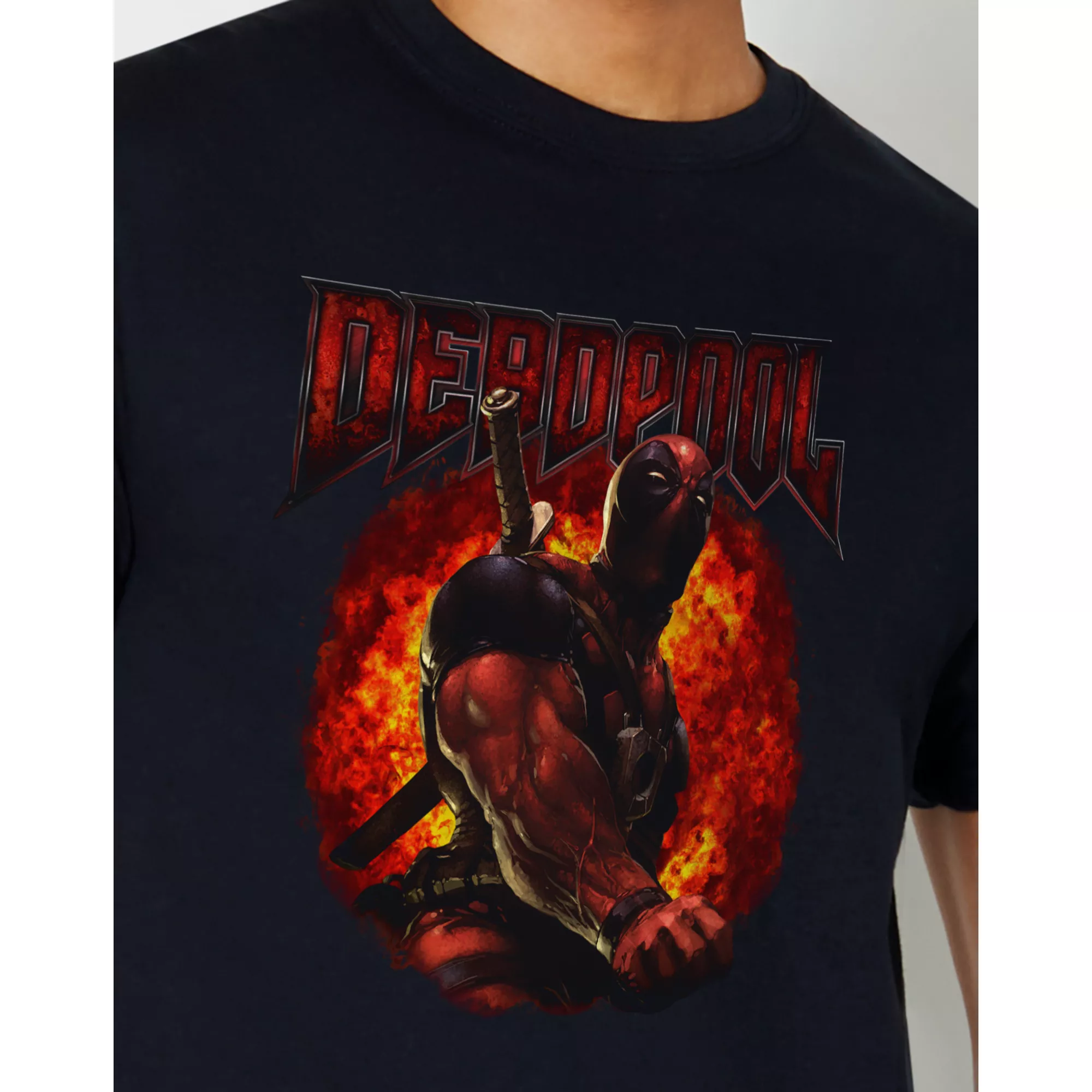 Deadpool Explosion T Shirt - Marvel at Spencer's