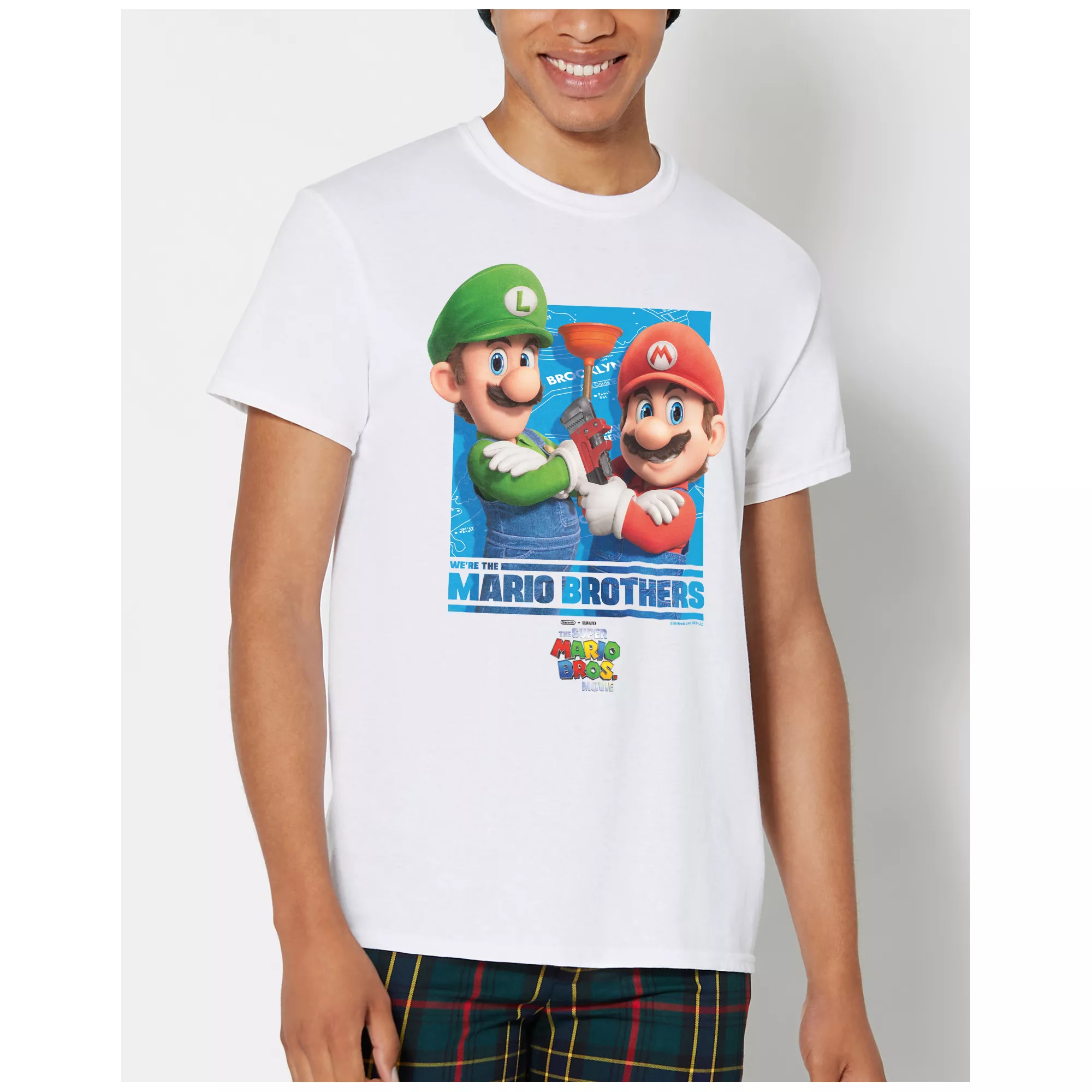 The Mario Brothers T Shirt - The Super Mario Movie at Spencer's