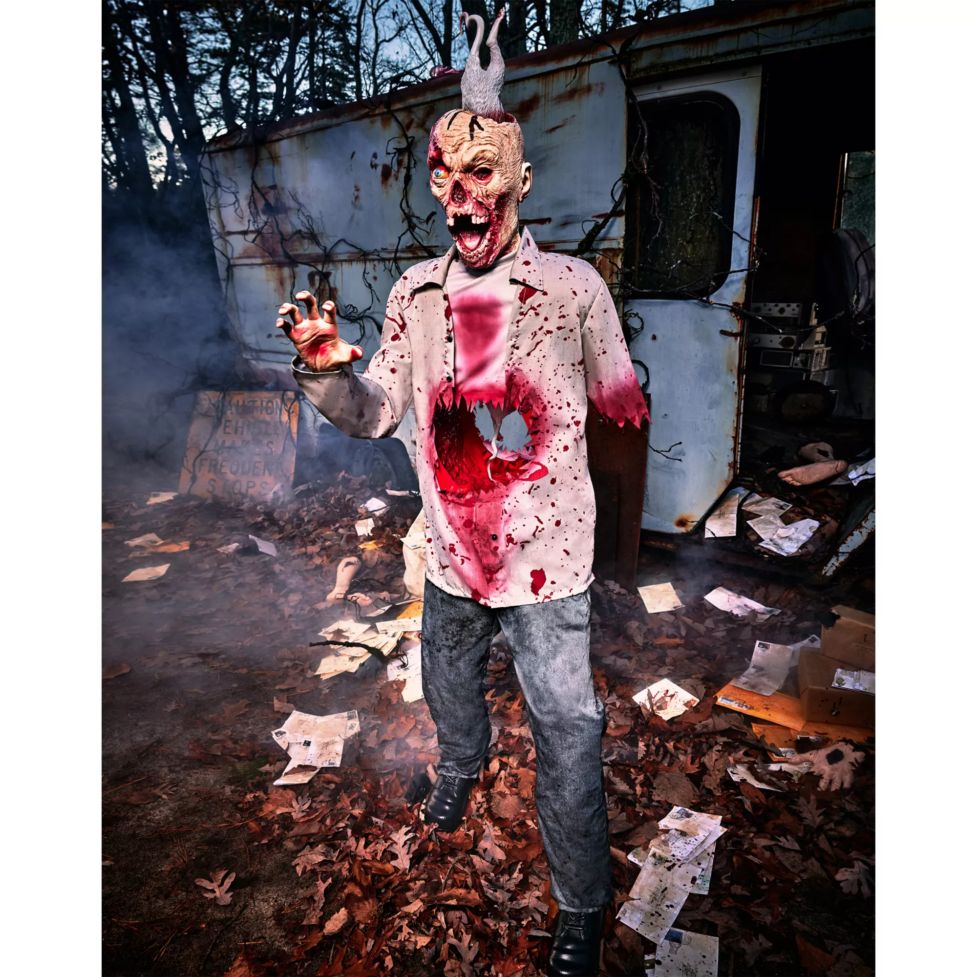 6 Ft 3 In Rick Ratman Animatronic at Spencer's