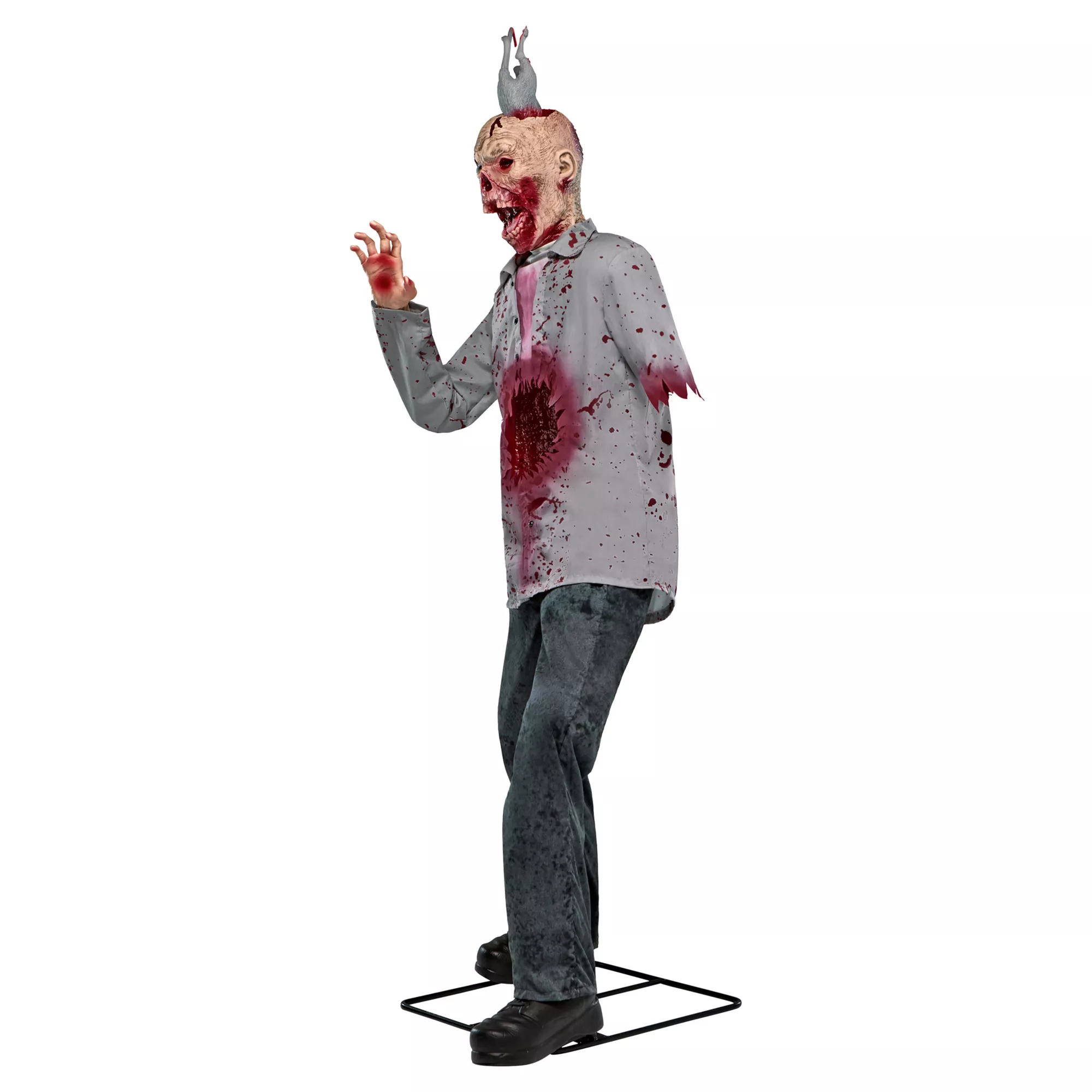 6 Ft 3 In Rick Ratman Animatronic at Spencer's