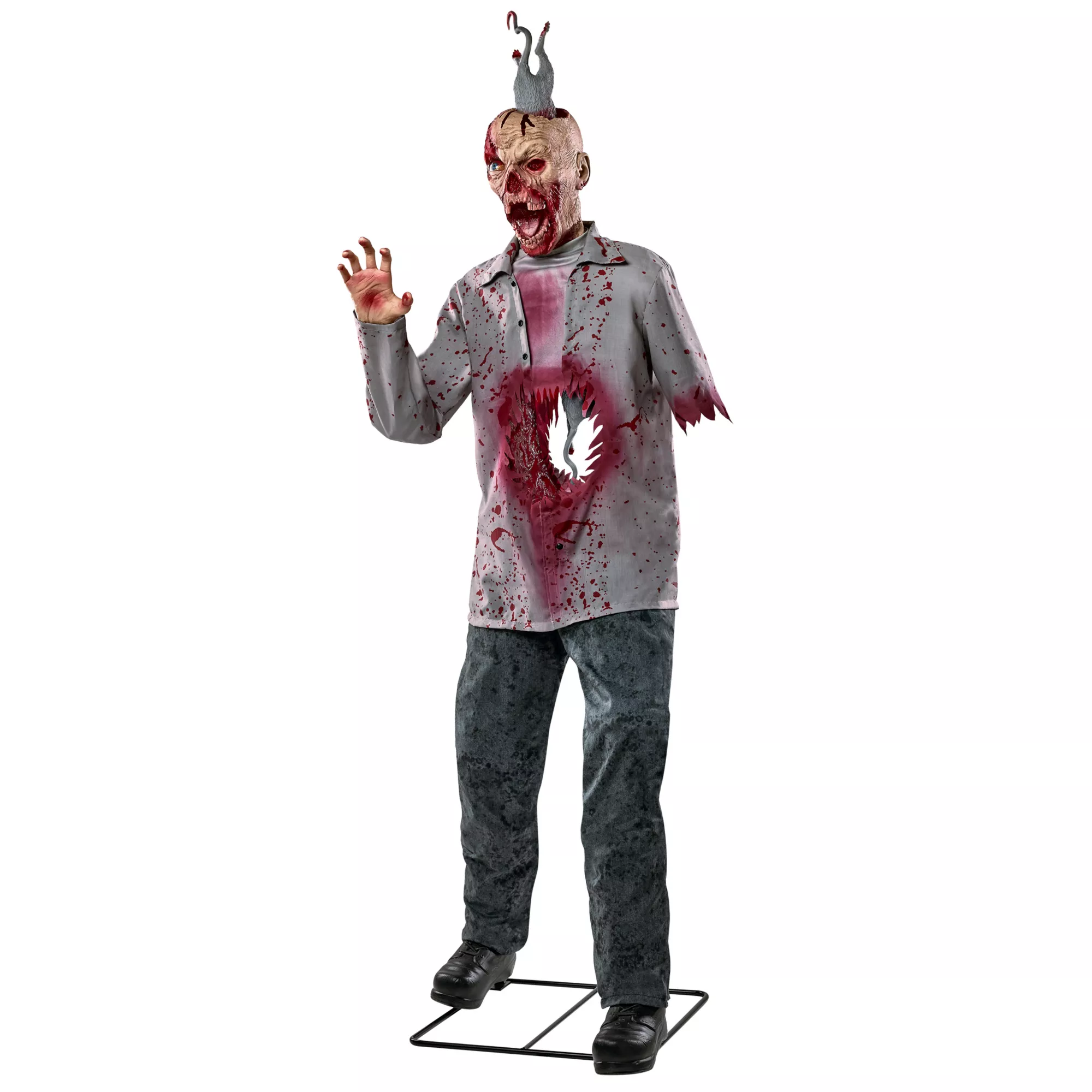 6 Ft 3 In Rick Ratman Animatronic at Spencer's