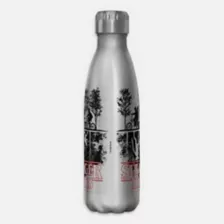 The Upside Down Stainless Steel Water Bottle 17 oz. - Stranger Things at Spencer's