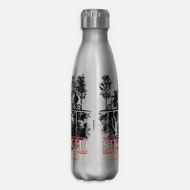 The Upside Down Stainless Steel Water Bottle 17 oz. - Stranger Things at Spencer's