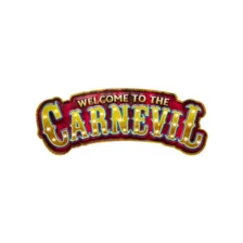 Welcome to the Carnevil Sign at Spirit Halloween