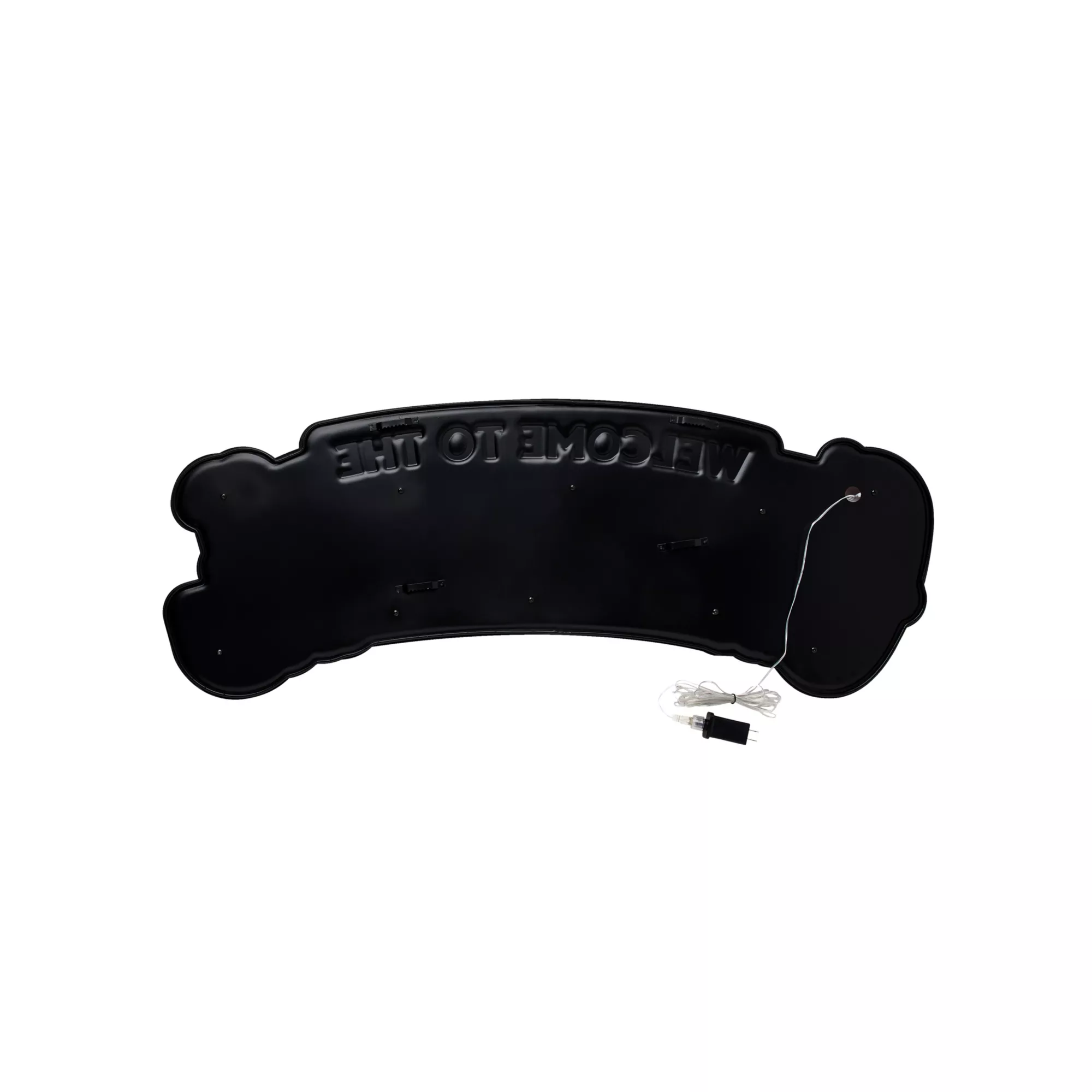 Welcome to the Carnevil Sign at Spirit Halloween