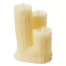 Triple Candle Stack - 2023 Spirit Hallows Cemetery at Spirit Halloween