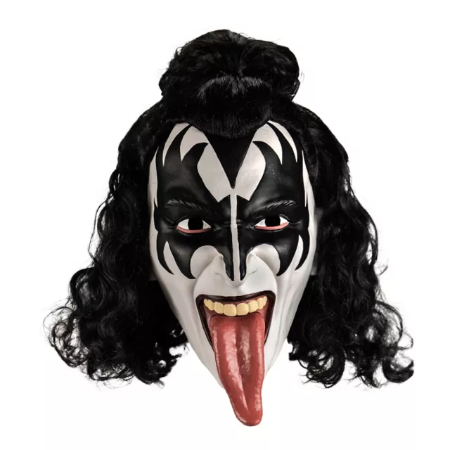 Gene Simmons Mesh Stocking Demon Face Mask KISS Band Halloween Costume Accessory Gene Simmons Mesh Stocking Demon Face Mask KISS Band Halloween Costume Accessory