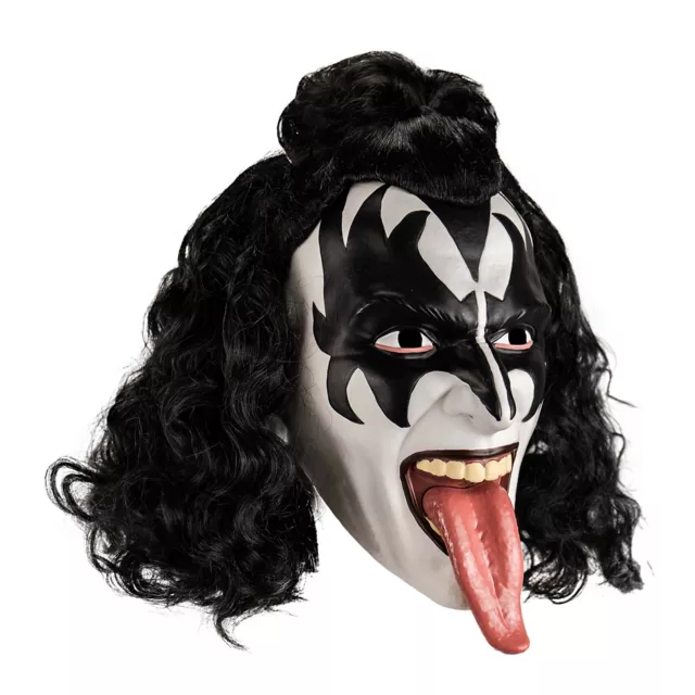 Gene Simmons Mesh Stocking Demon Face Mask KISS Band Halloween Costume Accessory Gene Simmons Mesh Stocking Demon Face Mask KISS Band Halloween Costume Accessory