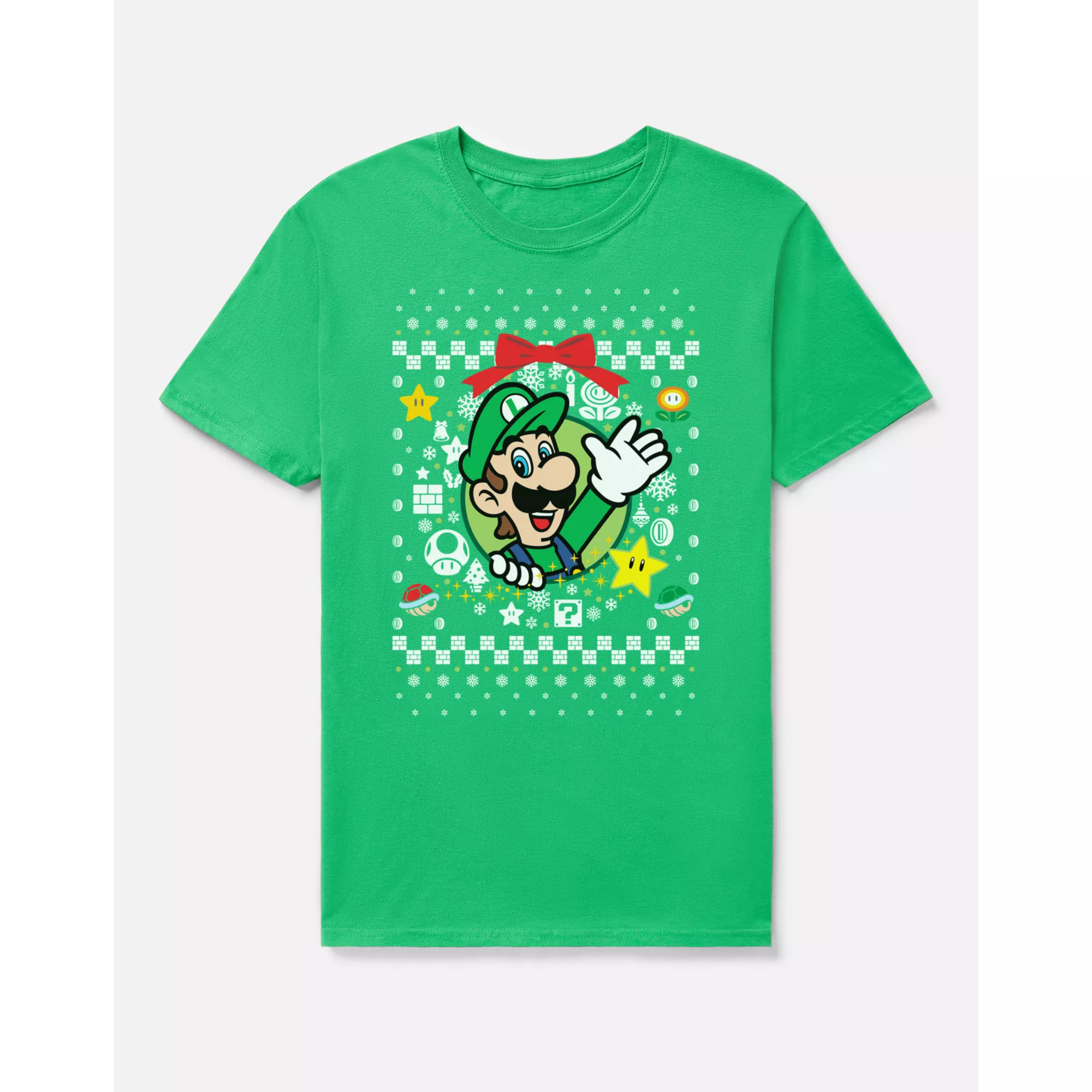 Luigi Christmas T Shirt - Nintendo at Spencer's