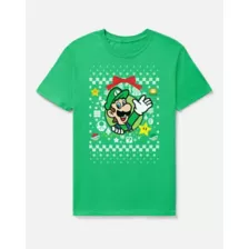 Luigi Christmas T Shirt - Nintendo at Spencer's