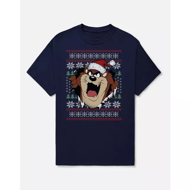 Taz Ugly Sweater T Shirt - Looney Tunes at Spencer's