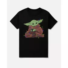 Grogu Christmas Lights T Shirt - The Mandalorian at Spencer's