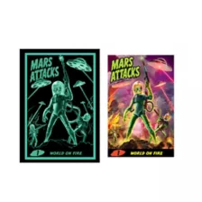 Mars Attacks Atomic Ray Gun with Poster at Spirit Halloween