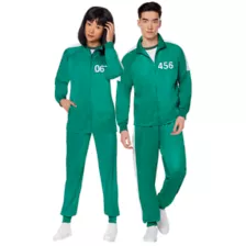 Adult Squid Game Player Plus Size Costume at Spirit Halloween