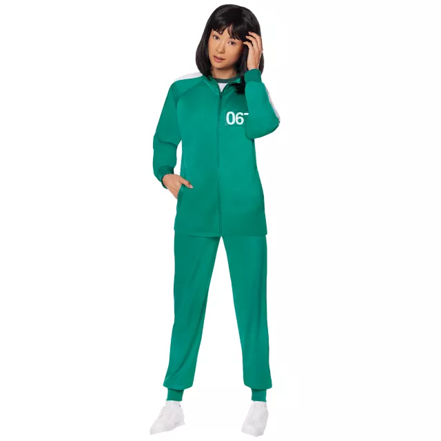 Adult Squid Game Player Plus Size Costume at Spirit Halloween
