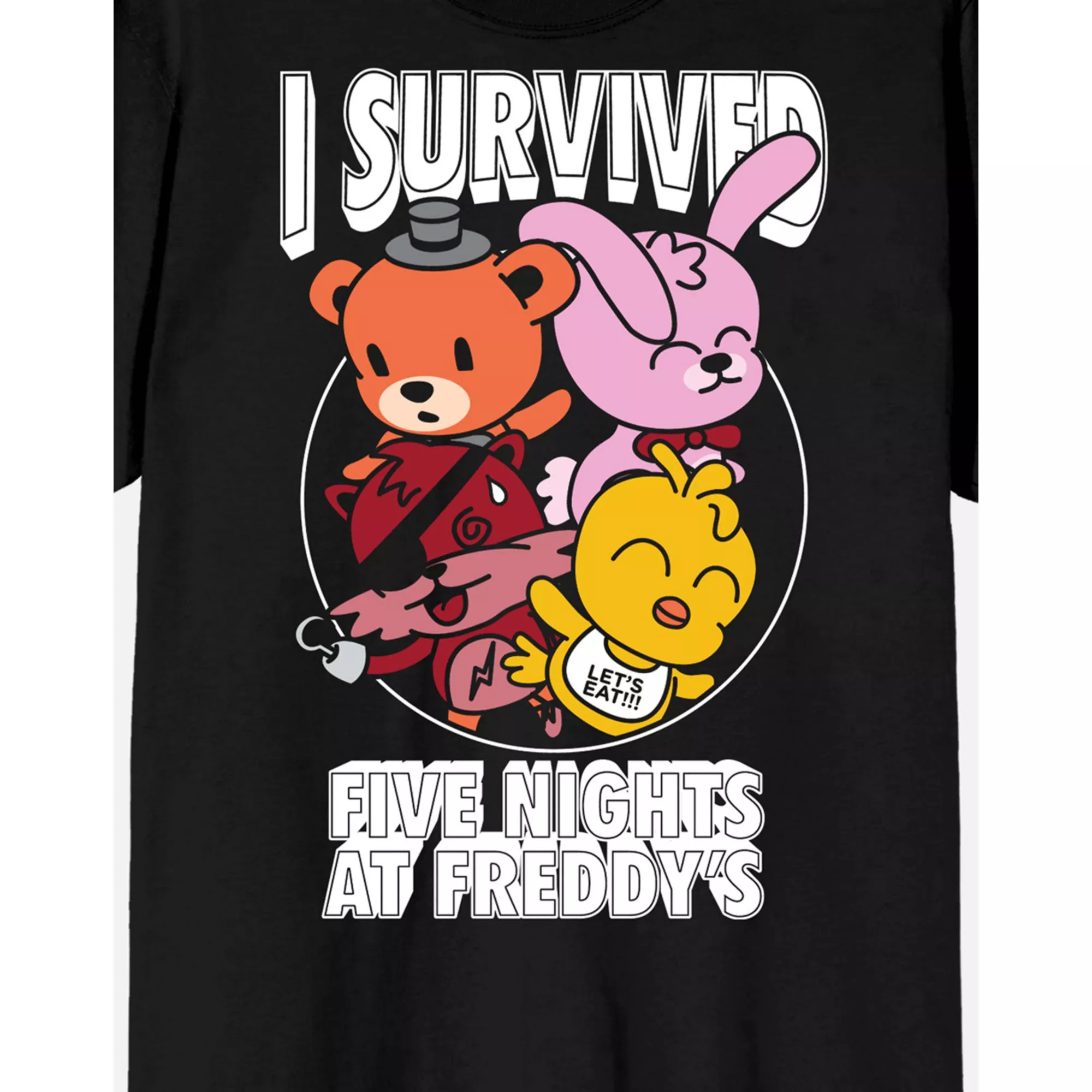 I Survived T Shirt - Five Nights at Freddy's at Spencer's