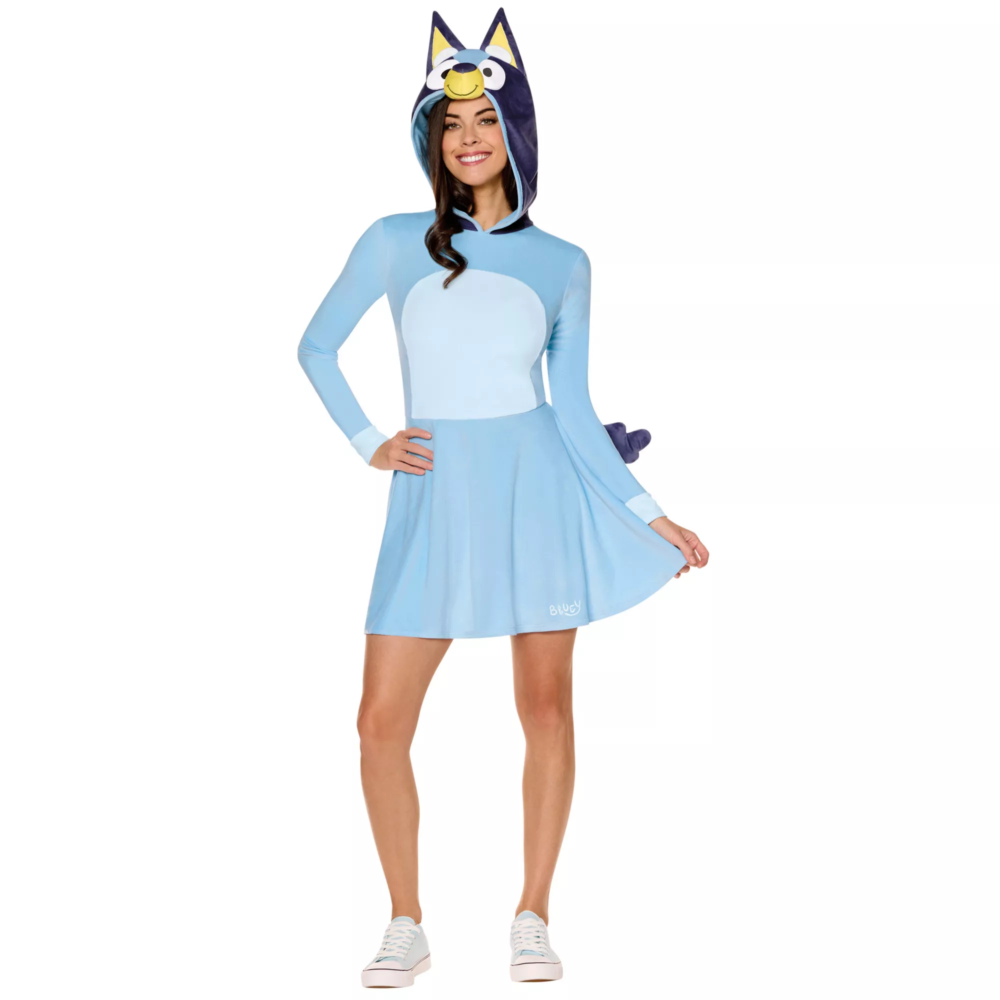 Adult Bluey Hooded Dress Costume at Spencer's
