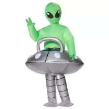 Kids Inflatable Alien UFO Costume at Spirit Halloween