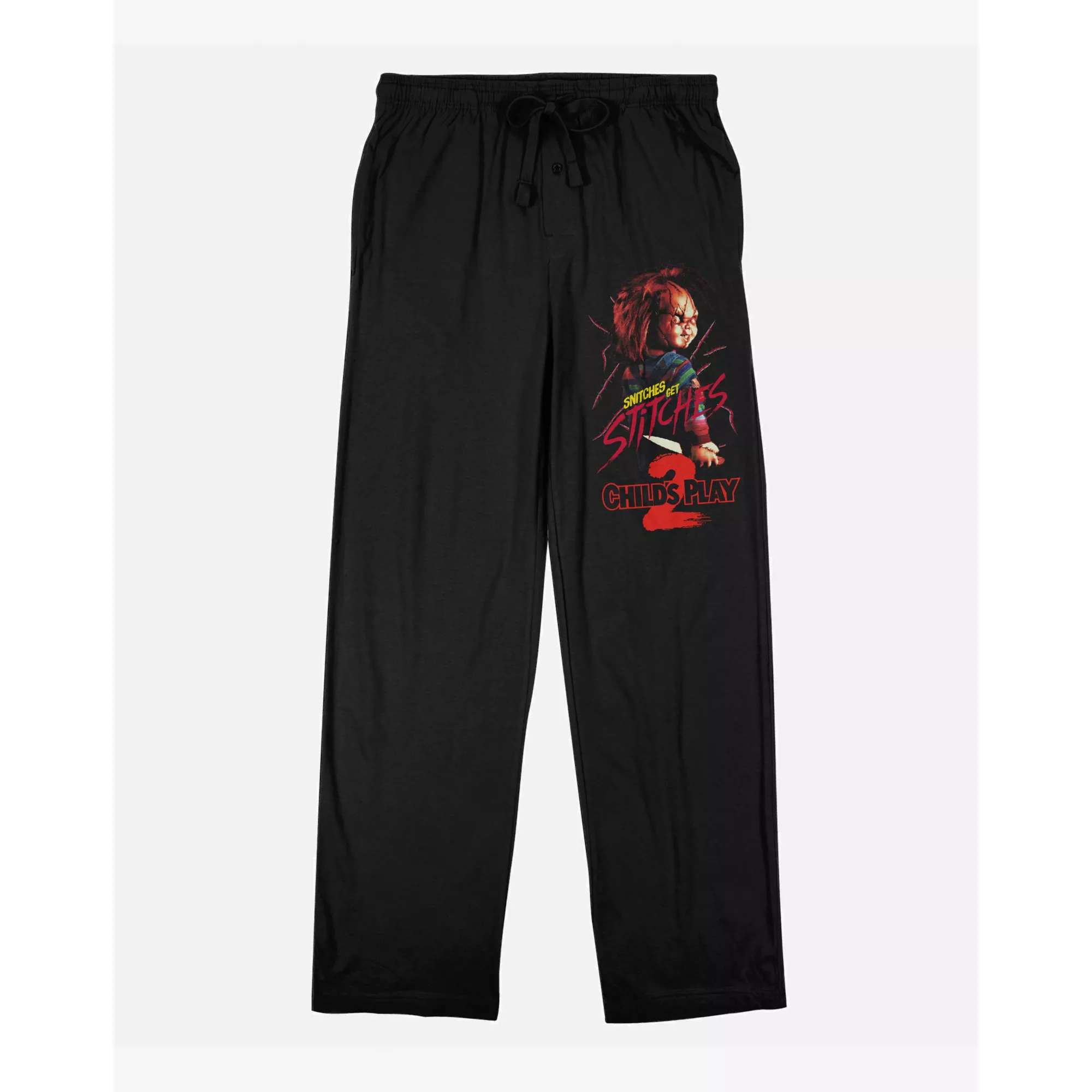 Snitches Get Stitches Lounge Pants - Chucky at Spencer's