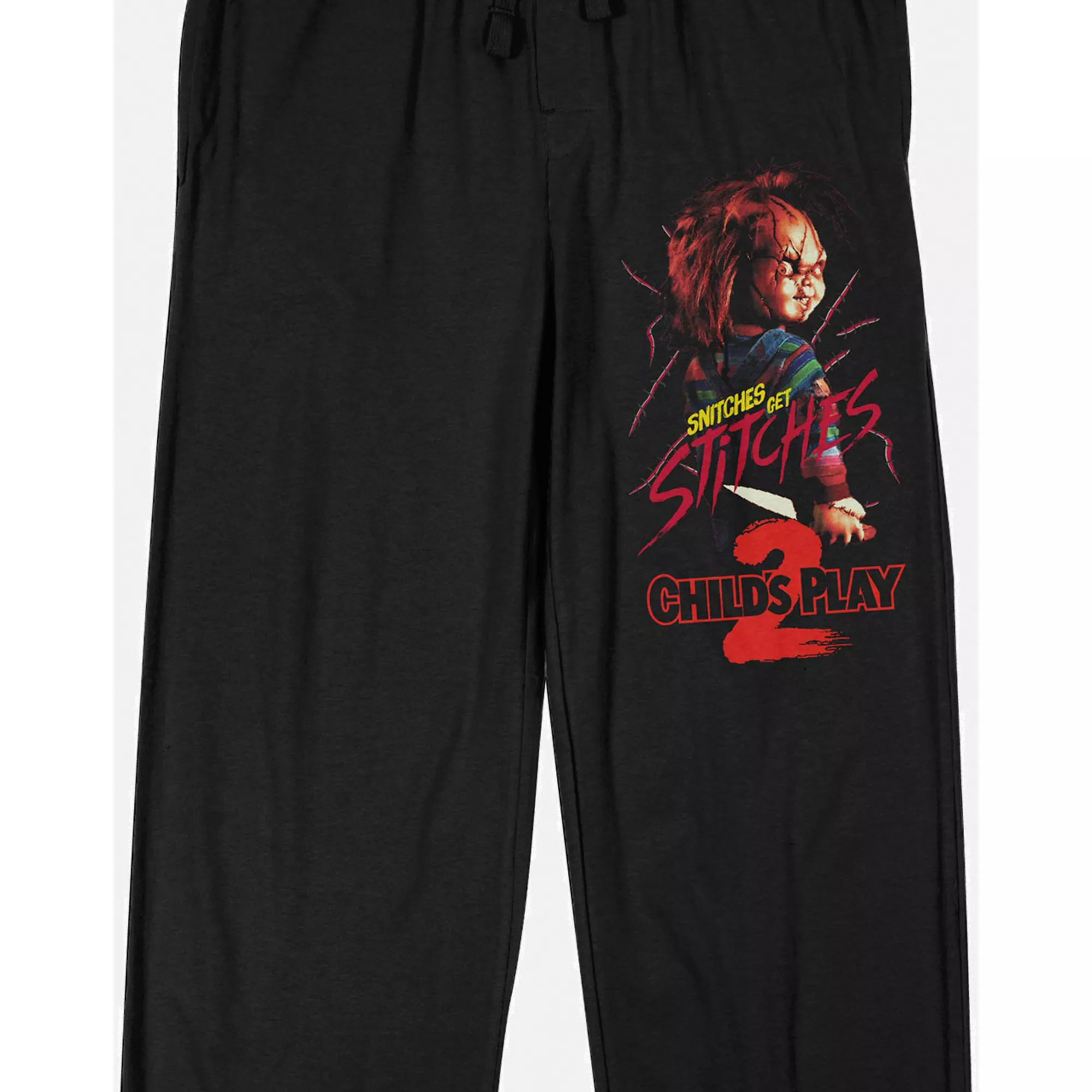 Snitches Get Stitches Lounge Pants - Chucky at Spencer's