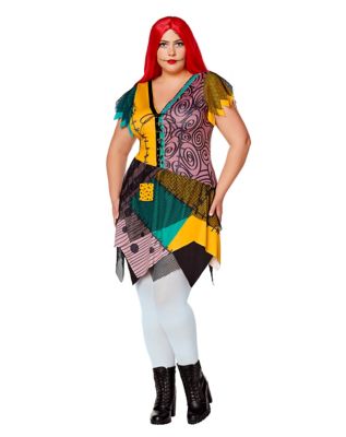 Adult Sally Plus Size Dress The Nightmare Before Christmas