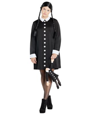 Plus size wednesday addams hotsell