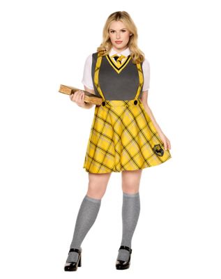Adult Hufflepuff Plus Size Dress Costume - Harry Potter