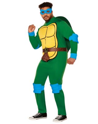 Adult Leonardo Plus Size Costume - Teenage Mutant Ninja Turtles, Green, 2X - Spirit Halloween