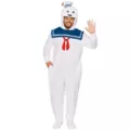Adult Stay Puft Plus Size Jumpsuit Costume - Ghostbusters at Spencer's