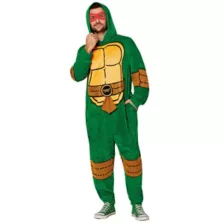 Adult Teenage Mutant Ninja Turtles Plus Size Jumpsuit Costume at Spirit Halloween