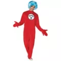 Adult The Thing Plus Size Jumpsuit Costume - The Cat in the Hat at Spirit Halloween