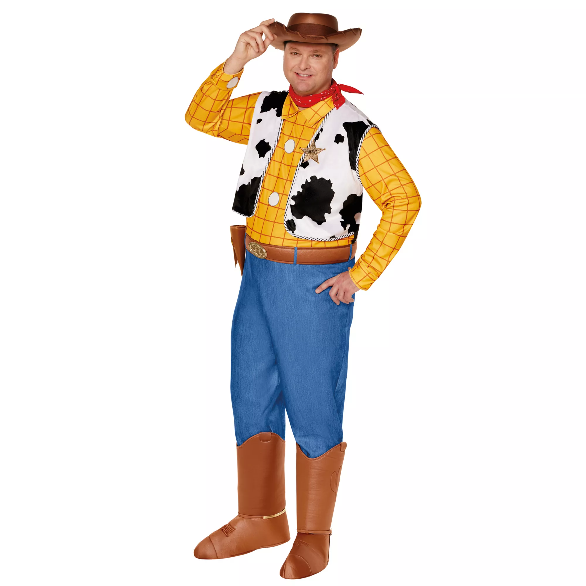 Adult Woody Plus Size Costume - Toy Story at Spirit Halloween