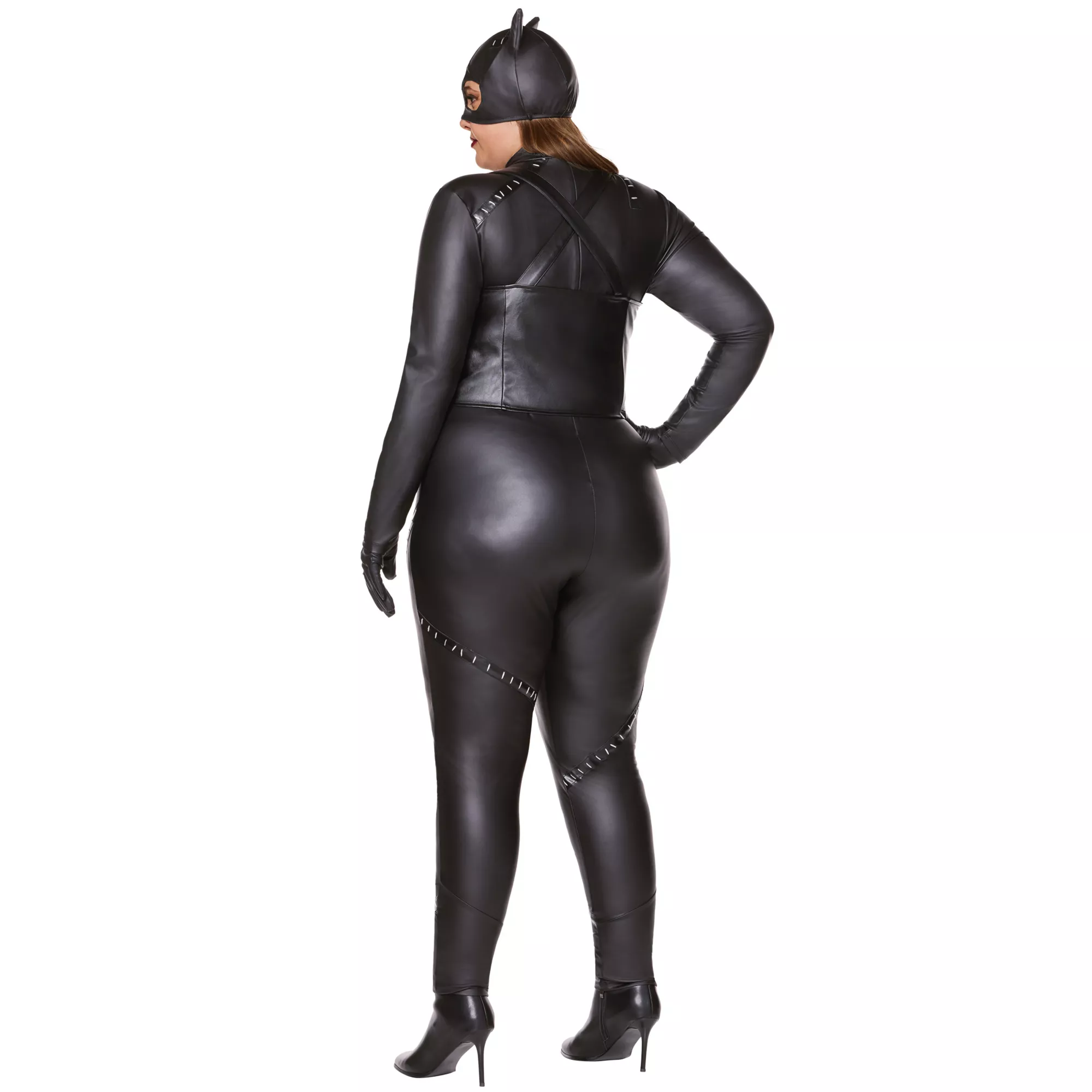 Adult Plus Size Catwoman The Signature Collection Costume - DC Villains at Spirit Halloween